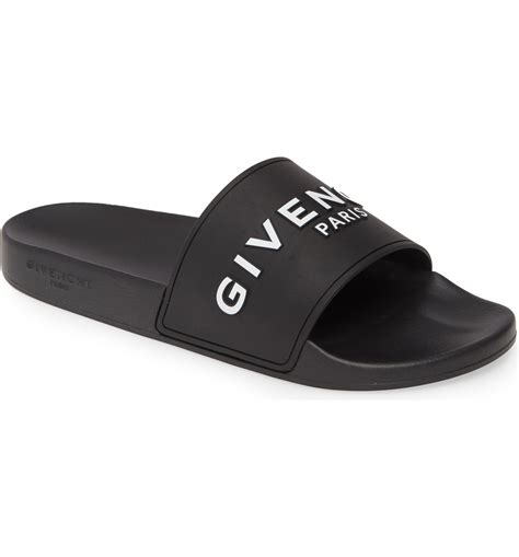 givenchy slide rubber sandals|givenchy sandals men's.